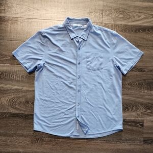 Travis Mathew Pima Cotton Button Down Shirt